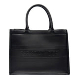 クリスチャン・ディオール Christian Dior ブックトート ミディアム M1296ZGSB ブラック エンボスカーフスキン レディース トートバッグ