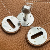 エルメス HERMES リンディ26 W刻印 ゴールド シルバー金具 トリヨン レディース ショルダーバッグ