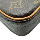 ルイ・ヴィトン LOUIS VUITTON ポシェット・シテ M51183 ブラウン モノグラム/レザー レディース ショルダーバッグ