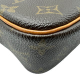ルイ・ヴィトン LOUIS VUITTON ポシェット・シテ M51183 ブラウン モノグラム/レザー レディース ショルダーバッグ