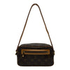 ルイ・ヴィトン LOUIS VUITTON ポシェット・シテ M51183 ブラウン モノグラム/レザー レディース ショルダーバッグ