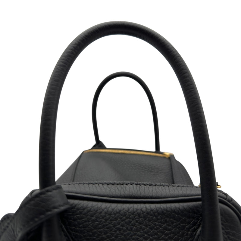 エルメス HERMES リンディ26 B刻 ブラック ゴールド金具 トリヨン