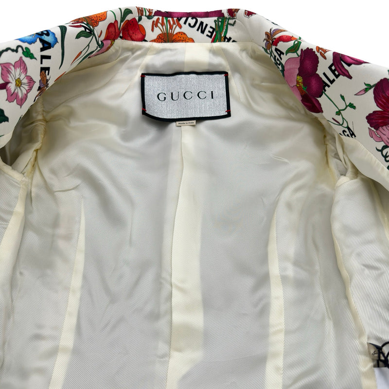 グッチ GUCCI ✖ BALENCIAGA フローラルロゴジャケット 676217
