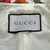 グッチ GUCCI ✖ BALENCIAGA フローラルロゴジャケット 676217 アイボリー シルク レディース その他アウター