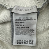 モンクレール MONCLER ラメロゴスウェットシャツ グレー コットン メンズ スウェット