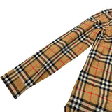バーバリー BURBERRY ノバチェック長袖シャツ 8014010 ベージュ コットン レディース 長袖シャツ
