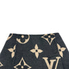 ルイ・ヴィトン LOUIS VUITTON ジャイアントモノグラムAラインミニスカート FKSK06 ブラック ウール レディース ミニスカート