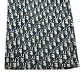 クリスチャン・ディオール Christian Dior オブリーク総柄テクニカルタフタパンツ 127P16A2970 ネイビー ポリエステル レディース その他ボトムス