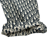 クリスチャン・ディオール Christian Dior オブリーク総柄テクニカルタフタパンツ 127P16A2970 ネイビー ポリエステル レディース その他ボトムス