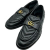 グッチ GUCCI GGマーモント キルティングローファー 670399 ブラック レザー メンズ ローファー
