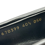グッチ GUCCI GGマーモント キルティングローファー 670399 ブラック レザー メンズ ローファー