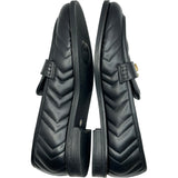 グッチ GUCCI GGマーモント キルティングローファー 670399 ブラック レザー メンズ ローファー
