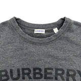 バーバリー BURBERRY フロントロゴプリントスウェットシャツ 8104225 グレー コットン メンズ スウェット
