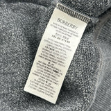 バーバリー BURBERRY フロントロゴプリントスウェットシャツ 8104225 グレー コットン メンズ スウェット