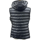 モンクレール MONCLER GLYGOS ダウンベスト ブラック ナイロン レディース ダウンベスト