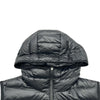モンクレール MONCLER GLYGOS ダウンベスト ブラック ナイロン レディース ダウンベスト