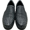 クリスチャン・ルブタン Christian louboutin Fun Sailor Boat スタッズスリッポン 3230024 ブラック レザー メンズ スリッポン