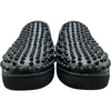 クリスチャン・ルブタン Christian louboutin Fun Sailor Boat スタッズスリッポン 3230024 ブラック レザー メンズ スリッポン