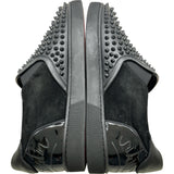 クリスチャン・ルブタン Christian louboutin Fun Sailor Boat スタッズスリッポン 3230024 ブラック レザー メンズ スリッポン