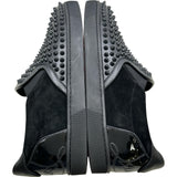 クリスチャン・ルブタン Christian louboutin Fun Sailor Boat スタッズスリッポン 3230024 ブラック レザー メンズ スリッポン