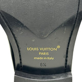 ルイ・ヴィトン LOUIS VUITTON メジャーラインモノグラムローファー ブラック レザー メンズ ローファー