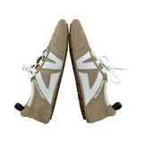 ルイ・ヴィトン LOUIS VUITTON スニーカリーナ ローカットスニーカー 1AHNF4 ベージュ スエード レディース スニーカー