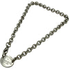 ティファニー TIFFANY＆CO ノターントゥ オーバルタグ ネックレス シルバー Ag925 ダイヤモンド ジュエリー
