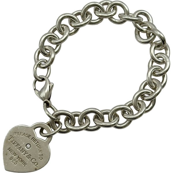 ティファニー TIFFANY＆CO リターントゥ ハートタグ ブレス シルバー