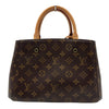 ルイ・ヴィトン LOUIS VUITTON モンテーニュBB M41055 ブラウン モノグラム/レザー レディース ショルダーバッグ