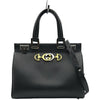 グッチ GUCCI ズゥミ スモール 569712 ブラック シルバー金具 レザー レディース ハンドバッグ ショルダーバッグ