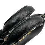 グッチ GUCCI ズゥミ スモール 569712 ブラック シルバー金具 レザー レディース ハンドバッグ ショルダーバッグ