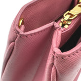 プラダ PRADA ガレリア ラージ BN2274 ピンク サフィアーノ レディース トートバッグ ショルダーバッグ