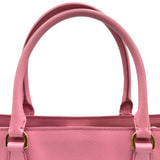 プラダ PRADA ガレリア ラージ BN2274 ピンク サフィアーノ レディース トートバッグ ショルダーバッグ