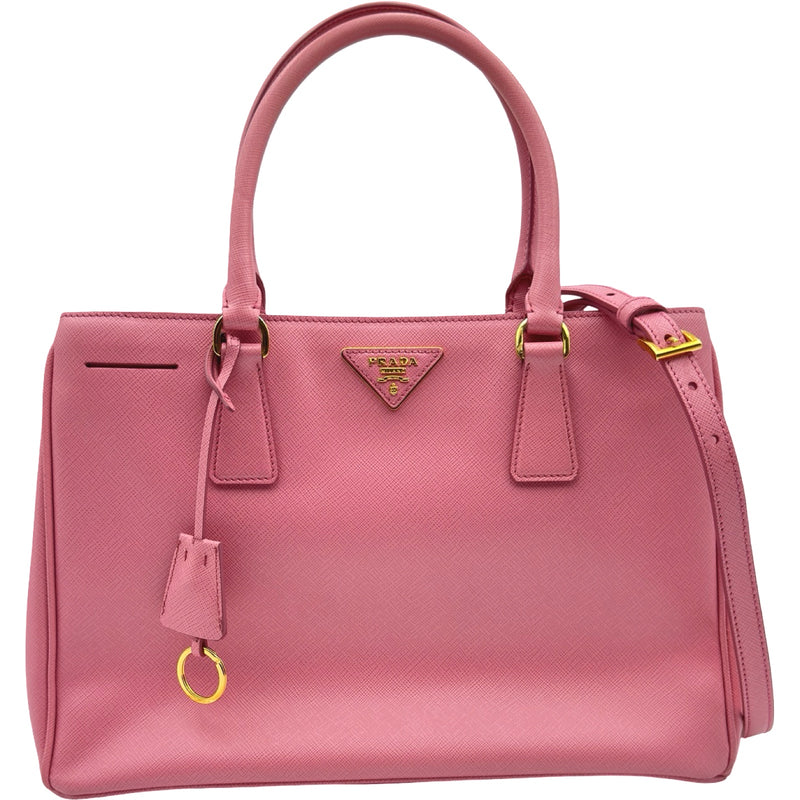 最終価格！レディース　PRADA プラダ トートバッグ プラダ PRADA ガレリア ラージ BN2274 ピンク サフィアーノ レディース