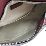 ロエベ LOEWE パズルバッグ スモール 322.300S21 ボルドー/ホワイト カーフスキン レディース ショルダーバッグ