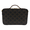 セリーヌ CELINE メッセンジャーボックス 113872 タン トリオンフキャンバス/レザー レディース ショルダーバッグ