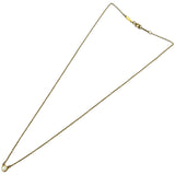 ティファニー TIFFANY＆CO バイザヤードネックレス ゴールド Au750 ダイヤモンド ジュエリー