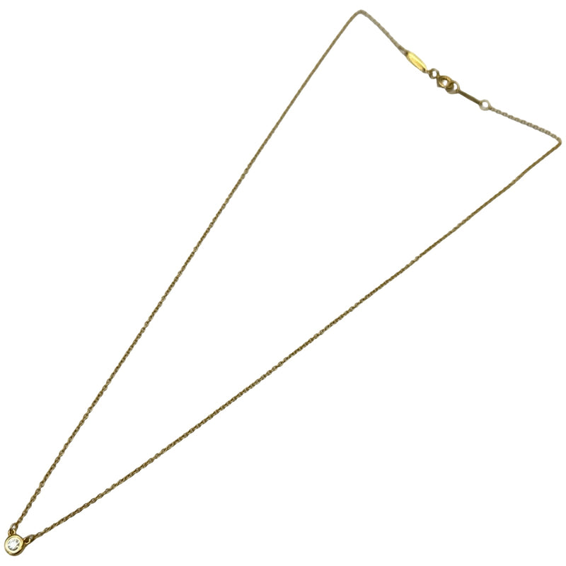 ティファニー TIFFANY＆CO バイザヤードネックレス ゴールド Au750