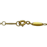 ティファニー TIFFANY＆CO バイザヤードネックレス ゴールド Au750 ダイヤモンド ジュエリー