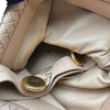 ボッテガ・ヴェネタ BOTTEGA VENETA オリンピア イントレチャート ショルダーバッグ ベージュ レザー ユニセックス ショルダーバッグ