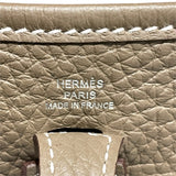 エルメス HERMES エヴリンTPM W刻 エトゥープ シルバー金具 トリヨン レディース ショルダーバッグ
