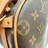 ルイ・ヴィトン LOUIS VUITTON ボワット・シャポー・スープル PM M45578 ブラウン モノグラムキャンバス レディース ショルダーバッグ