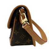ルイ・ヴィトン LOUIS VUITTON ディアヌNM PM M45985 ブラウン モノグラム・レザー レディース ショルダーバッグ