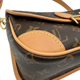 ルイ・ヴィトン LOUIS VUITTON ディアヌNM PM M45985 ブラウン モノグラム・レザー レディース ショルダーバッグ