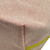 エルメス HERMES プティアッシュ ナチュラル/ブラウン/ライム トワル ユニセックス トートバッグ