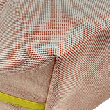 エルメス HERMES プティアッシュ ナチュラル/ブラウン/ライム トワル ユニセックス トートバッグ