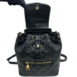 ルイ・ヴィトン LOUIS VUITTON クッサン バックパック PM M13357 ブラック レザー レディース リュック・デイパック