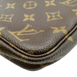 ルイ・ヴィトン LOUIS VUITTON ポシェット・アクセソワール M51980 ブラウン モノグラム・キャンバス レディース ショルダーバッグ