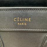 セリーヌ CELINE ラゲージナノショッパー 168243 ブラック ドラムドカーフ レディース ショルダーバッグ