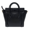 セリーヌ CELINE ラゲージナノショッパー 168243 ブラック ドラムドカーフ レディース ショルダーバッグ